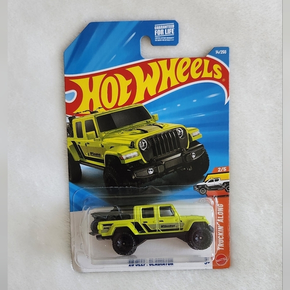 Mattel Other - Hot Wheels 2020 Jeep Gladiator, Toy Car, NWT, With 2 Motorcycles In The Bed